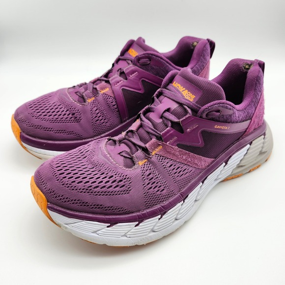 Hoka One One Shoes - Hoka One One Gaviota 2 Women's Running Shoes Purple Low Top Sneakers sz 9.5